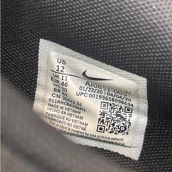 Nike Zoom Rival XC Track & Field Spikes Shoes Mens Size 12 (AJ0851-005) - Picture 11 of 11